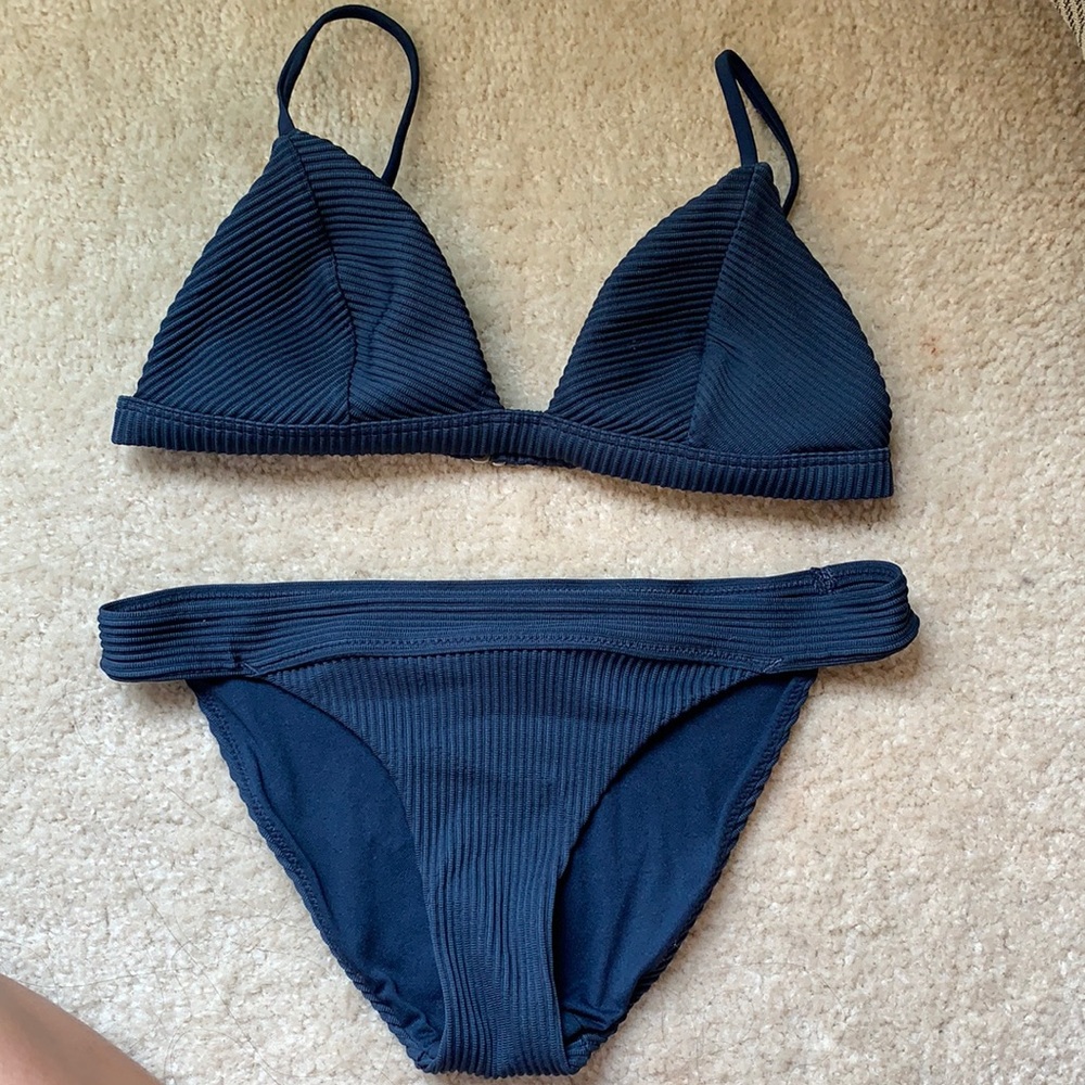 Hollister navy bikini